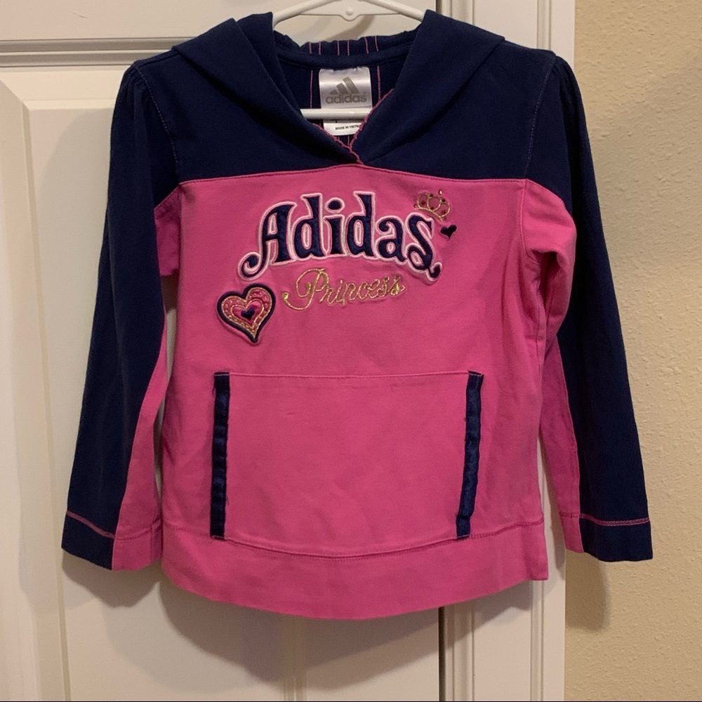 Adidas Pink Hoodie 4T